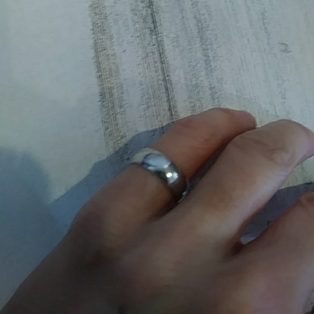 Sterling Silver Wedding Band Rings View 3